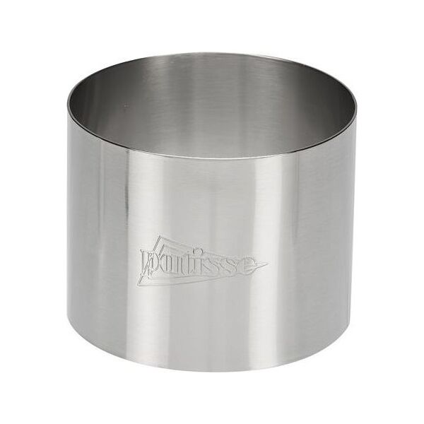 Patisse pierścień do obcinania 9 x 5,5 cm stal nierdzewna srebrna