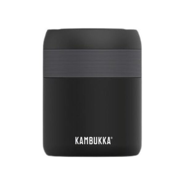 Kambukka lunchbox Bora 600 ml stal nierdzewna matowa czarna