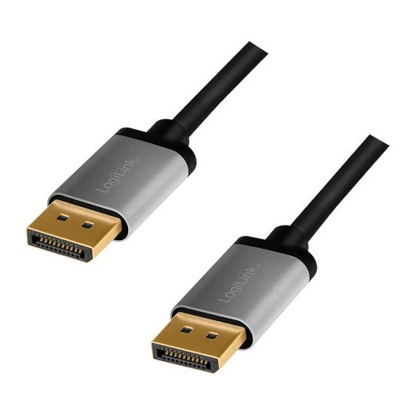Kabel LogiLink DisplayPort - DisplayPort 1m czarny (CDA0100)
