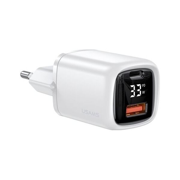 Ładowarka Usams T46 1x USB-A 1x USB-C 4 A (6958444976860)