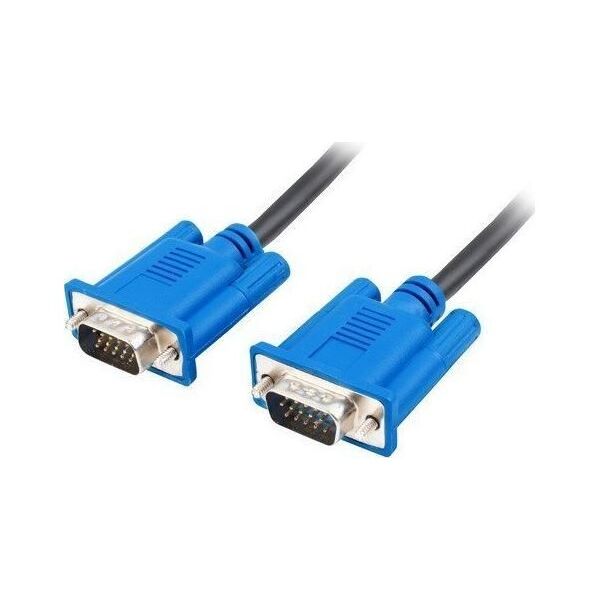 Kabel Lanberg D-Sub (VGA) - D-Sub (VGA) 1.8m niebieski (1_814913)