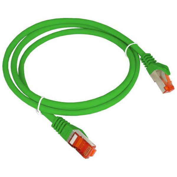 Alantec Patch-cord S/FTP kat.6A LSOH 2.0m zielony ALANTEC - ALANTEC