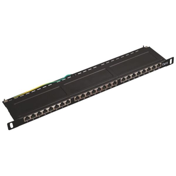 Alantec Patch panel 19" 0.5U OPTIMUM 24x RJ45 STP kat.5e (PK031)