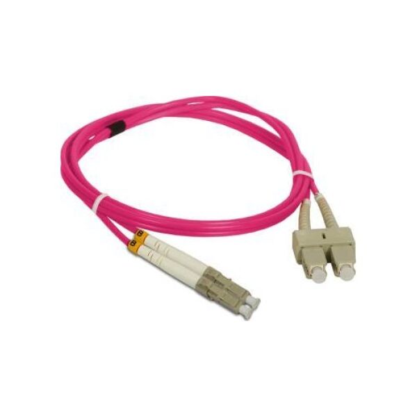 Alantec Patch cord MM OM4 LC-SC duplex 50/125 1.0m ALANTEC - ALANTEC