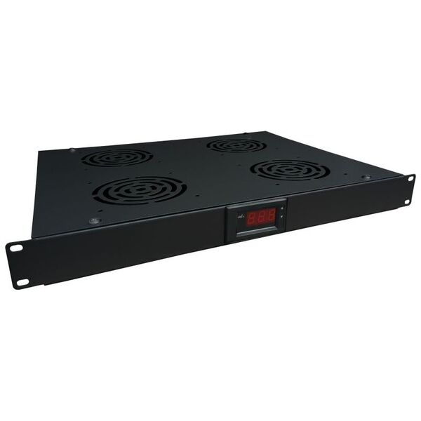 Alantec Panel wentylacyjny 19" 1U z termostatem (SA-F-1U-4-T-C)