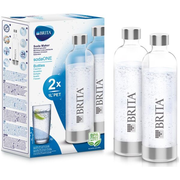 Brita Butelki do SodaOne 2 sztuki