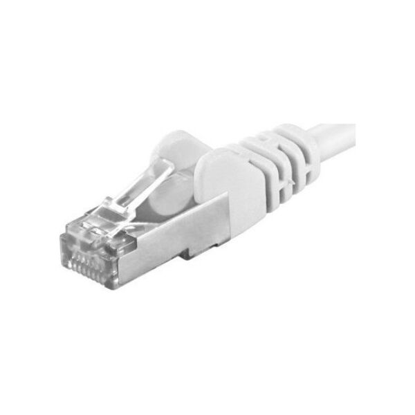 PremiumCord PREMIUMCORD Patch kabel CAT6a S-FTP, RJ45-RJ45, AWG 26/7 5m bílá