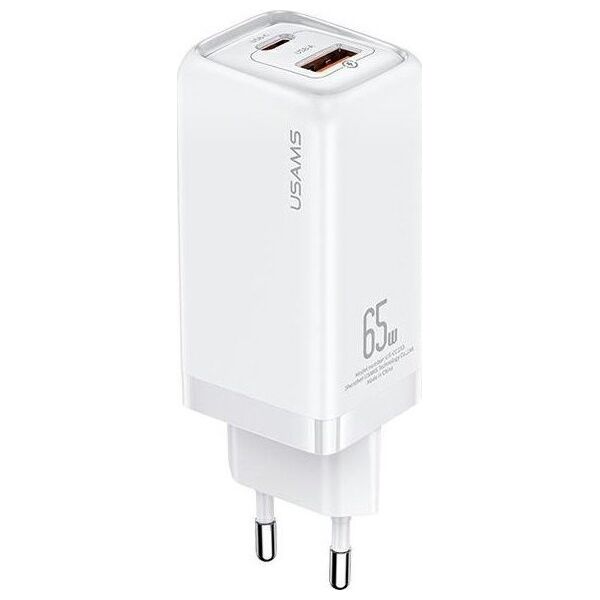 Ładowarka Usams T47 1x USB-A 1x USB-C 3 A (CC153TC02)
