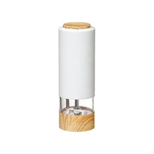 Młynek do przypraw Secret de Gourmet Młynek Elektryczny Secret de Gourmet Blanc Kitchen Młynek Biały (22,3 cm)