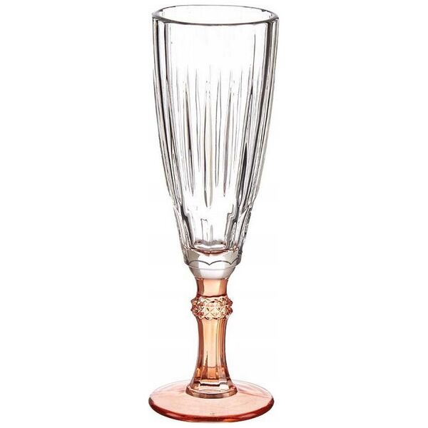 Vivalto Kieliszek do szampana Exotic Szkło Łosoś (170 ml)