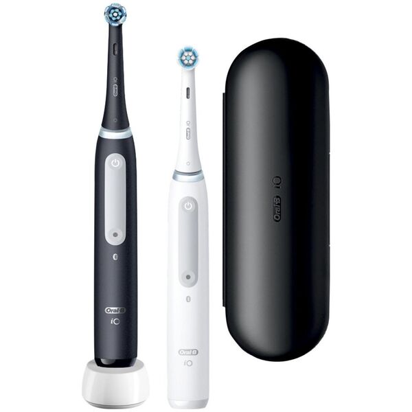 Szczoteczka Oral-B iO Series 4 Duo 2 szt. Matt Black/Quite White