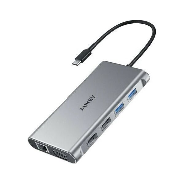 Stacja/replikator Aukey USB-C (CB-C89)