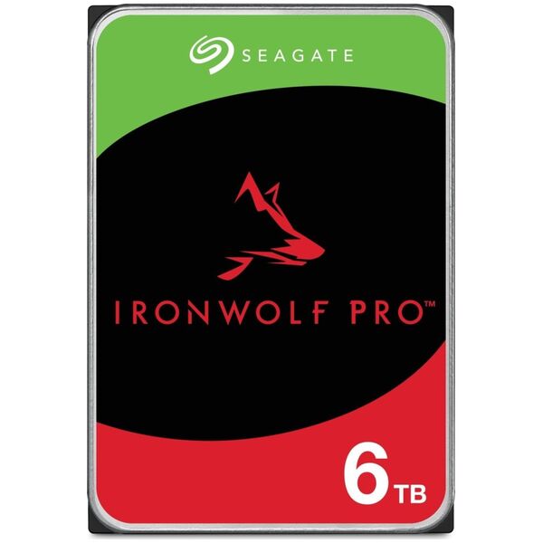 Dysk serwerowy Seagate IronWolf Pro 6TB 3.5'' SATA III (6 Gb/s)  (ST6000NT001)