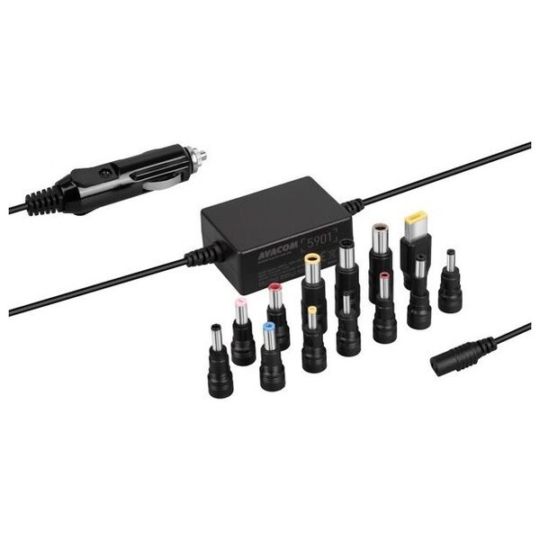 Zasilacz do laptopa Avacom 65 W, Wiele wtyczek, 20 V (ADDC-UNV-A65W)