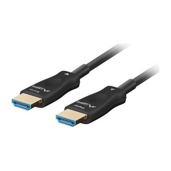 Kabel Lanberg HDMI - HDMI 100m czarny (CA-HDMI-30FB-1000-BK)