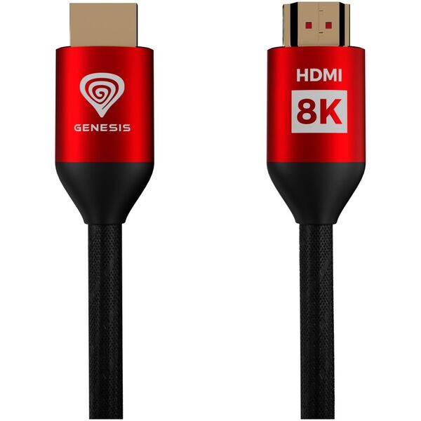 Kabel Genesis HDMI - HDMI 3m czerwony (NKA-1993)