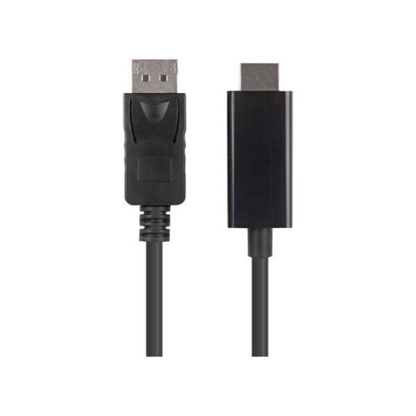 Kabel Lanberg DisplayPort - HDMI 3m czarny (CA-DPHD-11CC-0030-BK)