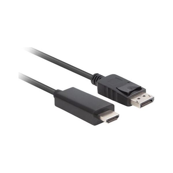 Kabel Lanberg DisplayPort - HDMI 5m czarny (CA-DPHD-11CC-0050-BK)