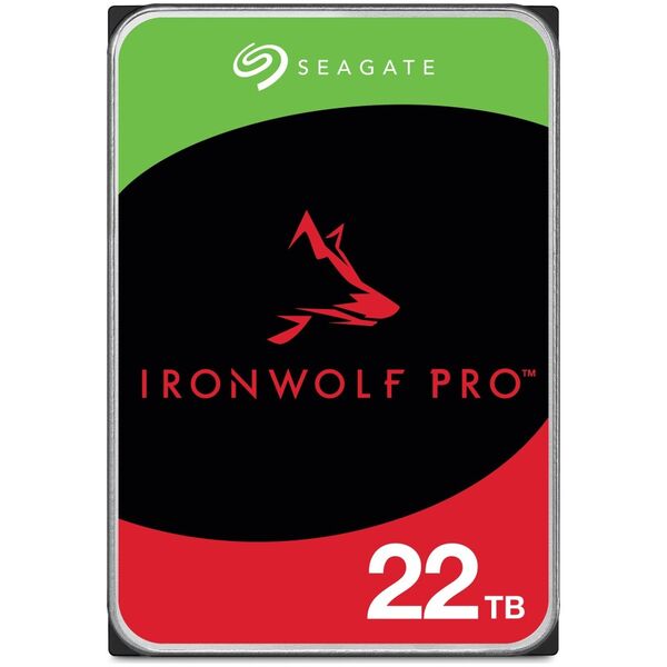 Dysk serwerowy Seagate IronWolf Pro 22TB 3.5'' SATA III (6 Gb/s)  (ST22000NT001)