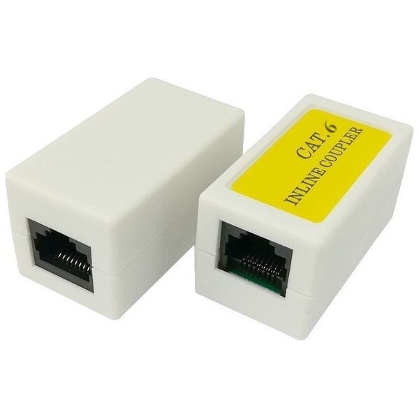 NetRack Łącznik przewodów RJ45-RJ45 Netrack kat. 6 UTP
