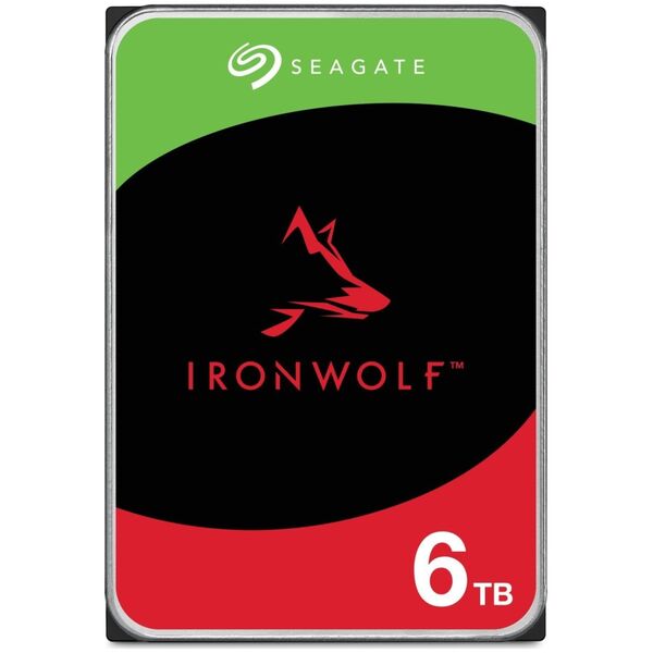 Dysk serwerowy Seagate IronWolf 6TB 3.5'' SATA III (6 Gb/s)  (ST6000VN006)