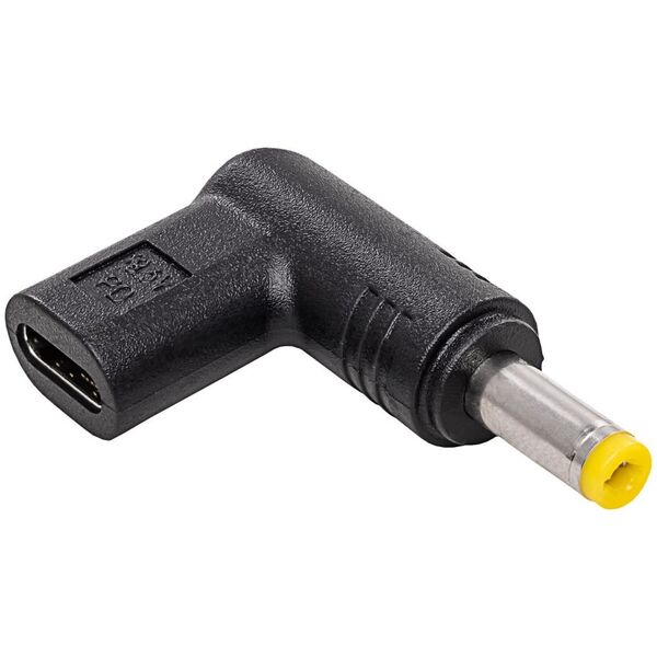 Zasilacz do laptopa Akyga Przejściówka do laptopa Akyga AK-ND-C03 USB-C / 4.8 x 1.7 mm