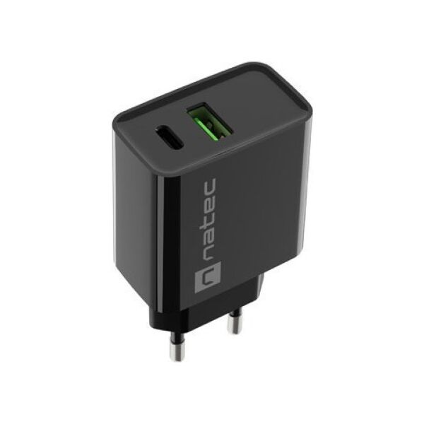 Ładowarka Natec Ribera 1x USB-A 1x USB-C 3 A (NUC-2062)