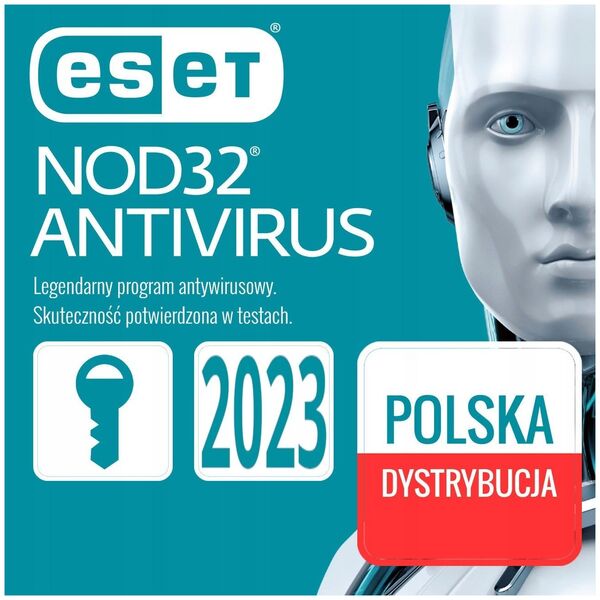 ESET Oprogramowanie ESET NOD32 Antivirus BOX 5U 12M przedłużenie