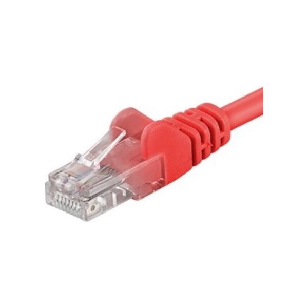 PremiumCord PremiumCord Patch kabel UTP RJ45-RJ45 CAT6 1,5m červená