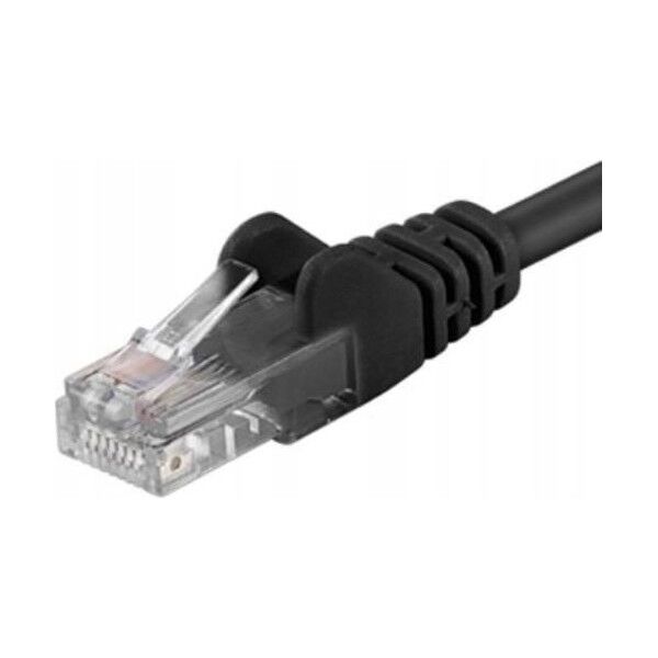 PremiumCord PremiumCord Patch kabel UTP RJ45-RJ45 CAT6 1,5m černá