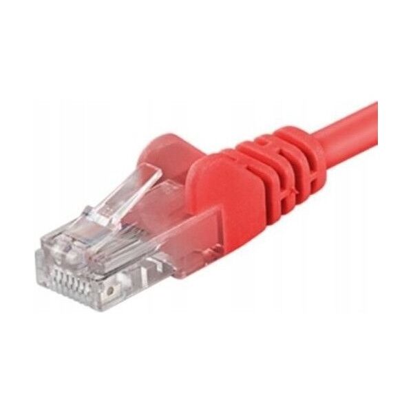 PremiumCord PremiumCord Patch kabel UTP RJ45-RJ45 CAT6 0.25m červená