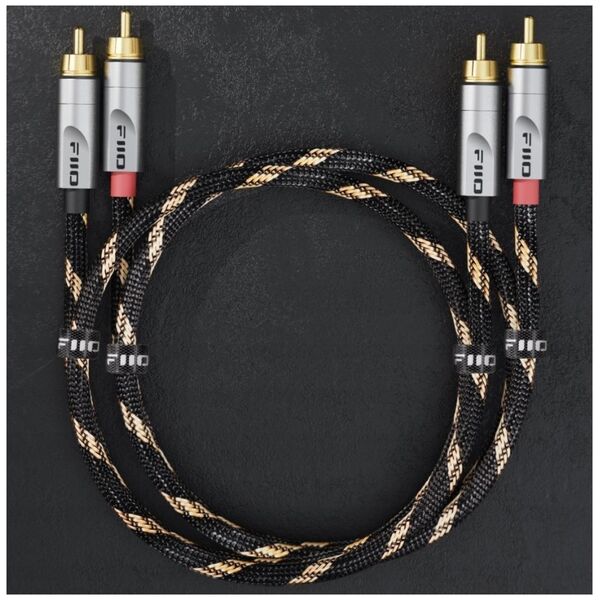 Kabel FiiO FiiO LR-RCA4S - 20cm - Podwójny analogowy kabel audio RCA