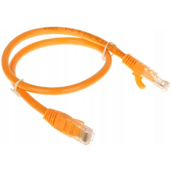PremiumCord PremiumCord Patch kabel UTP RJ45-RJ45 CAT6 0.5m oranžová