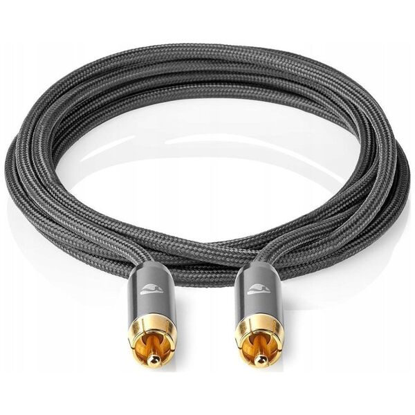 Kabel Nedis Kabel Nedis Profigold do subwoofera rca 3m