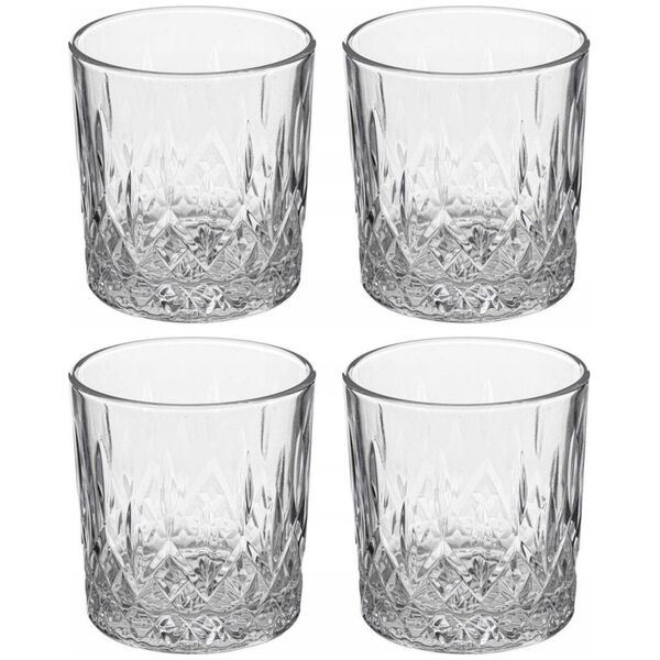 Secret de Gourmet Szklanki do whisky CHARLES, 4 sztuki, 240 ml