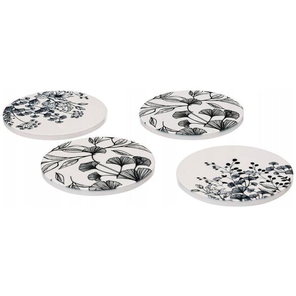 Secret de Gourmet Podkładki pod kubek FLORAL, Ø 10 cm