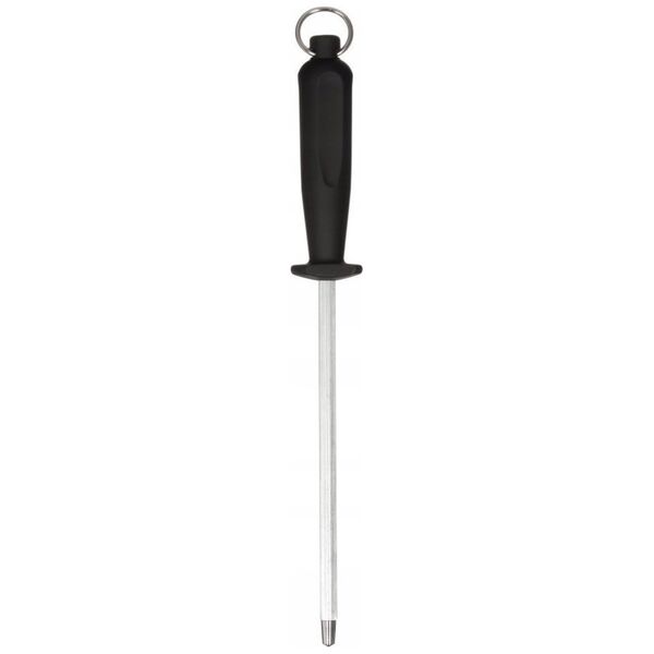 Secret de Gourmet Ostrzałka do noży, osełka, kolor czarny, 31 cm