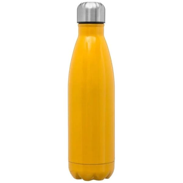 5five Butelka termiczna ze stali nierdzewnej, 500 ml, kolor żółty