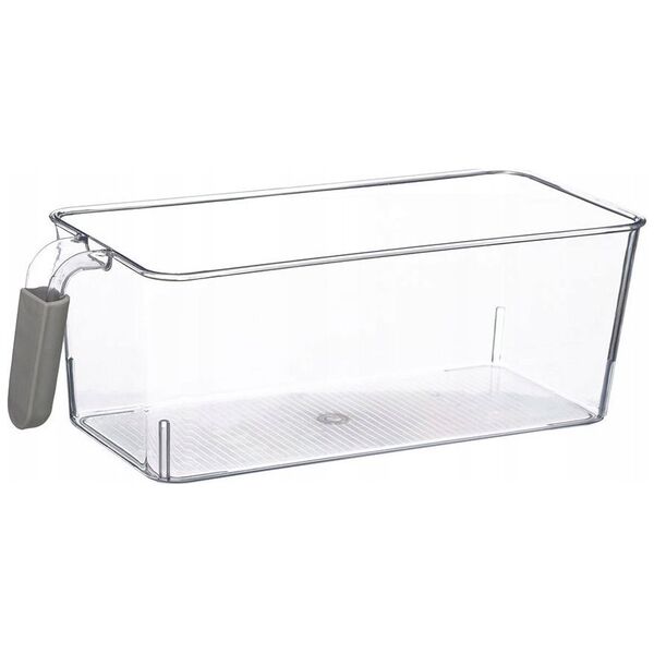 5five Pojemnik na żywność do lodówki + uchwyt, 30x12x11 cm, transparentny