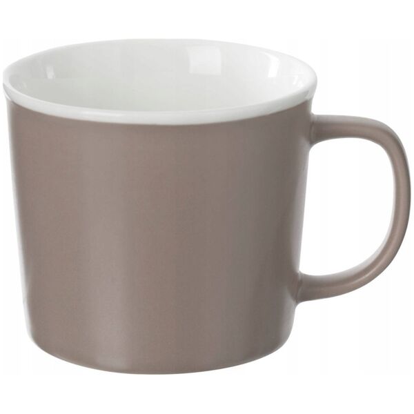 Secret de Gourmet Kubek porcelanowy z uchwytem NATURE, 380 ml, taupe