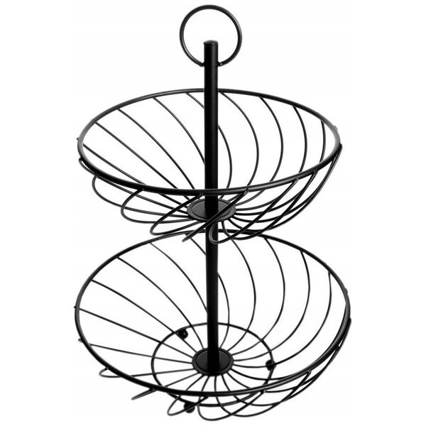 5five Etażerka metalowa, 2 poziomy, wys. 30 cm