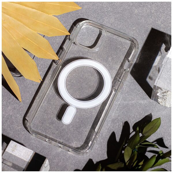 Anti Shock 1,5 mm Mag case for iPhone 15 Pro Max 6,7&quot; transparent big hole 5907457789913
