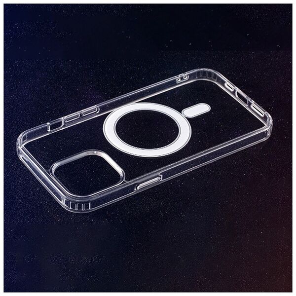 Anti Shock 1,5 mm Mag case for iPhone 13 6,1&quot; transparent big hole 5907457789906