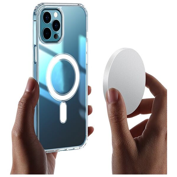Anti Shock 1,5 mm Mag case for iPhone 14 Pro Max 6,7&quot; transparent big hole 5907457789944