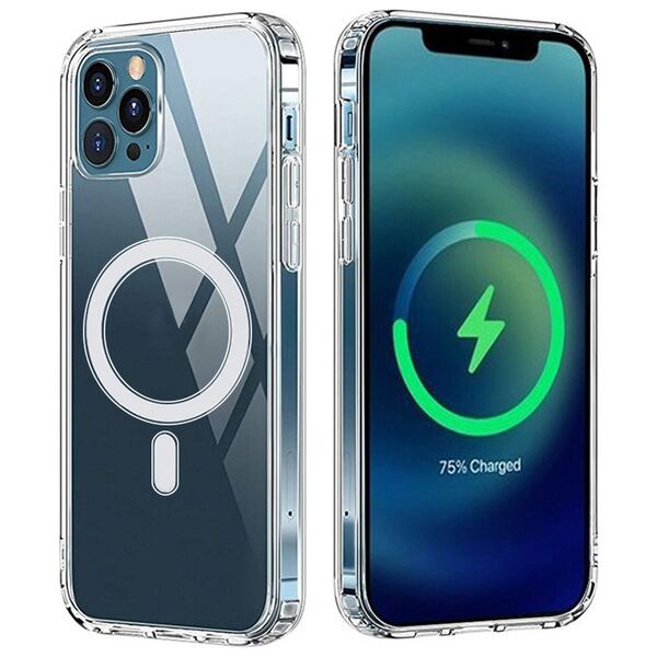 Anti Shock 1,5 mm Mag case for iPhone 13 Pro 6,1&quot; transparent big hole 5907457789999