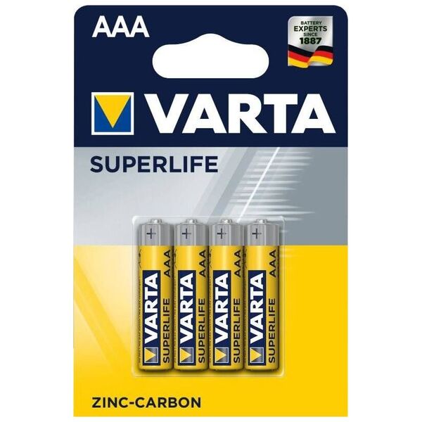 Varta Bateria Superlife AAA / R03 4 szt.
