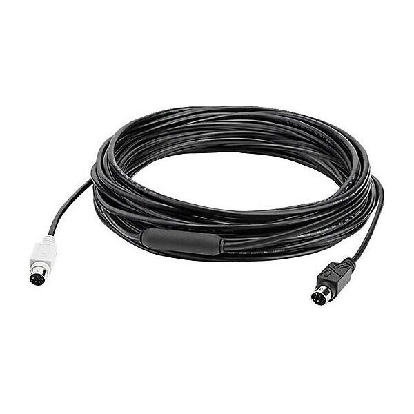 Logitech PS/2 - PS/2, 10m, Czarny (939-001487)
