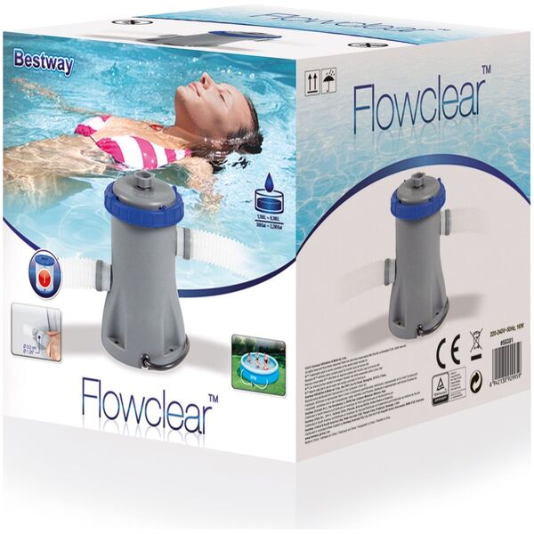 Bestway Pompa z filtrem #58093 - 1,249l/hr