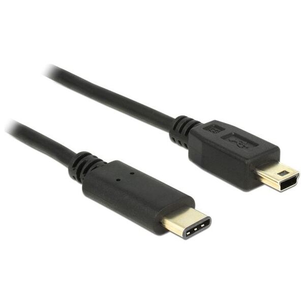 Kabel USB Delock USB-C - 2.5 m Czarny (83336)