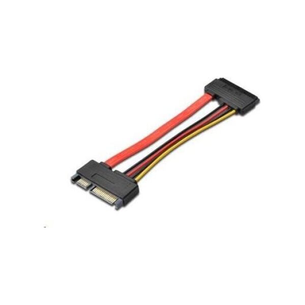 PremiumCord SATA 22-pin - SATA 22-pin, 0.15m, Wielokolorowy (kfsa-22)